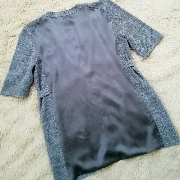 100% Silk woven Classiques Enrier cardigan - Picture 4 of 7